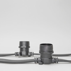 Белт-Лайт 50м, Провод Черный Каучук, Шаг 20 см, 250 Патронов, IP65 LTC BL50m/250L-1-P, фото 