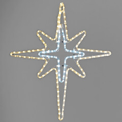 Светодиодная Фигура "Полярная Звезда" 70 x 60 см Тепло-Белая, IP65 LTC PLR-8-2WW, фото 