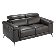 Диван 5319-2P /6050 2-х местный с реклайнером цвет CHOCOLATE Angel Cerda 063123, фото 