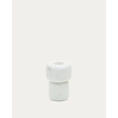 Signe Малый подсвечник из белого мрамора 12 см La Forma (ex Julia Grup) 212350, фото 