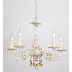 Подвесная люстра Lucia Tucci Lame 139.5 Antique White, фото 
