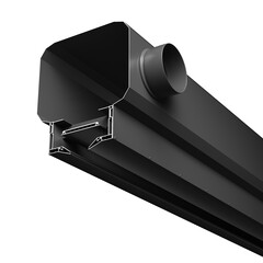 Диффузор с отражателем, линейный, для натяжного потолка, черный, КСД тип 3 Technical ARO-LD-SC-000003, фото 