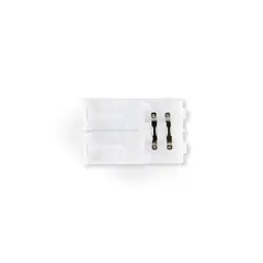 Соединитель прямой для светодиодной ленты 2835 12/24V (2 конт.) GS6001 (10шт) Ambrella Light GS6001, фото 