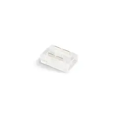 Соединитель прямой для светодиодной ленты COB 8mm 12/24V (2 конт.) GS6351 (10шт) Ambrella Light GS6351, фото 
