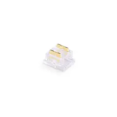 Соединитель прямой COB 12/24V для лент 8/10mm GS6361 (2 конт.) (10шт. в комплекте) Ambrella Light GS6361, фото 