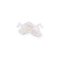 Соединитель угловой COB 12/24V для лент 5mm GS6841 (2 конт.) (10шт. в комплекте) Ambrella Light GS6841, фото 