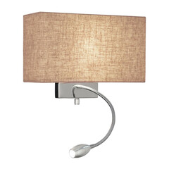 Настенный светильник Ideal Lux Hotel AP2 Canvas 103204, фото 