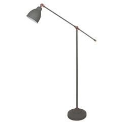 Торшер Arte Lamp Braccio A2054PN-1GY, фото 