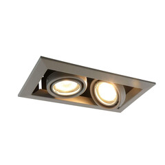 Встраиваемый светильник Arte Lamp Cardani Piccolo A5941PL-2GY, фото 
