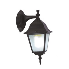 Уличный настенный светильник Arte Lamp Bremen A1012AL-1BK, фото 
