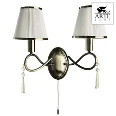 Бра Arte Lamp LOGICO A1035AP-2AB, фото 