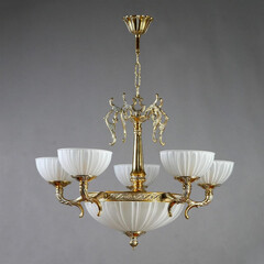 Подвесная люстра Ambiente Valencia 02227/5 WP, фото 