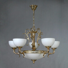 Подвесная люстра Ambiente Toledo 02155/5 WP, фото 