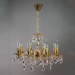 Подвесная люстра Ambiente Benisa 2226/8 WP New Leaf, фото 