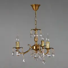 Подвесная люстра Ambiente Benisa 2226/3 AB Tear Drop, фото 