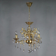 Подвесная люстра Ambiente Leon 2128/3 WP Tear Drop, фото 