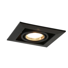 Встраиваемый светильник Arte Lamp Cardani Piccolo A5941PL-1BK, фото 
