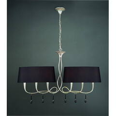 Подвесной светильник Mantra Paola Painted Silver 3531, фото 