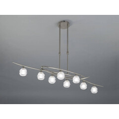 Подвесная люстра Mantra Loop Satin Nickel 1810, фото 