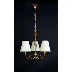 Подвесная люстра Mantra Paola Painted Gold 3542, фото 