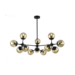 Подвесная люстра Arte Lamp A1664SP-12BK, фото 