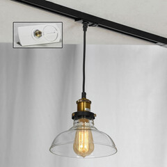 Трековый светильник однофазный Lussole LOFT Track Lights LSP-9606-TAW, фото 
