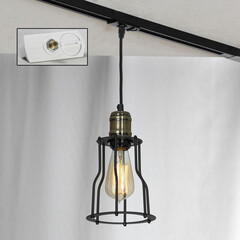 Трековый светильник однофазный Lussole LOFT Track Lights LSP-9610-TAW, фото 