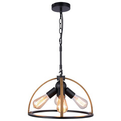 Подвесная люстра Toplight Jasmin TL1179H-04BK, фото 