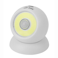 Светодиодный фонарь подсветка ЭРА Пушлайт SB-802 Сфера-2 на магнитном основании с датчиками движения и освещенности, фото 