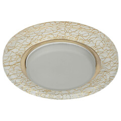 DK80 WH/GD Светильник ЭРА под лампу Gx53, 220V,13W, белый/золото (30/1200), фото 