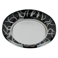 DK80 WH/BK Светильник ЭРА под лампу Gx53, 220V,13W, белый/черный (30/1200), фото 