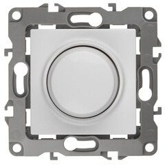 12-4101-01 ЭРА Светорегулятор поворотно-нажимной, 400ВА 230В, IP20, Эра12, белый (6/60/1920), фото 