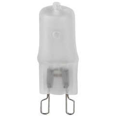 Лампочка галогенная ЭРА G9-JCD-40-230V-FR G9 40Вт капсула матовая теплый белый свет, фото 