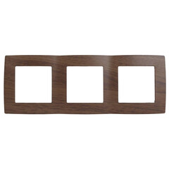 12-5003-10 ЭРА Рамка на 3 поста, Эра12, венге (15/150/2400), фото 