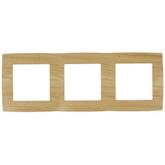 12-5003-11 ЭРА Рамка на 3 поста, Эра12, сосна (15/150/2400), фото 