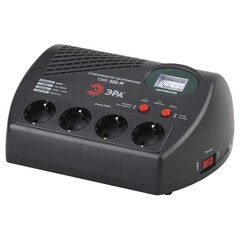 СНК-500-М ЭРА Стабилизатор напр. компакт, м.д., 160-260В/220В, 500ВА (4/96), фото 