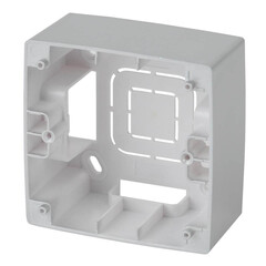 12-6101-03 ЭРА Коробка наклад. монтажа 1 пост, Эра12, алюминий (20/200/1600), фото 