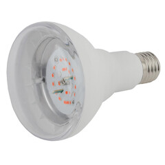 Фитолампа для растений светодиодная ЭРА FITO-16W-RB-E27-K красно-синего спектра 16 Вт Е27, фото 