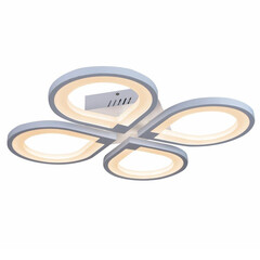 Потолочная светодиодная люстра iLedex Clover 6885/4 WH, фото 