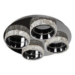 Потолочная светодиодная люстра iLedex CRystal ice MX7212-36 CR, фото 