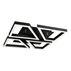 Потолочная светодиодная люстра iLedex Stellar 8302-550X550-X BK, фото 