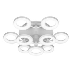 Потолочная светодиодная люстра iLedex Jomo FS-014-X9 108W WH, фото 