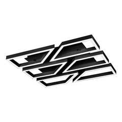 Потолочная светодиодная люстра iLedex Stellar 8302-800X800-X-T BK, фото 