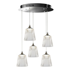 Подвесная светодиодная люстра iLedex Flora WD8007-5 CR, фото 