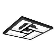 Потолочный светодиодный светильник iLedex Hope 8204-550X550-X-T BK, фото 