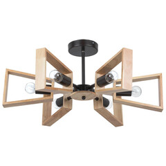 Потолочная люстра Arte Lamp Brussels A8030PL-6BK, фото 