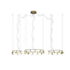 Подвесная светодиодная люстра Mantra Shell 7355, фото 