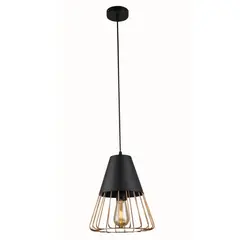 Светильник подвесной (подвес) Rivoli Kasimira 5050-201 1 х E27 60 Вт лофт - кантри, фото 