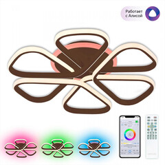 Потолочная светодиодная люстра Citilux Сезар Смарт CL233A275E, фото 