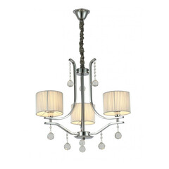 Подвесная люстра Lumina Deco Fontenea LDP 8443-3 CHR, фото 